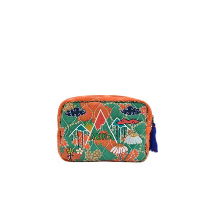 MIAMI BIG POUCH - BLUE GREEN