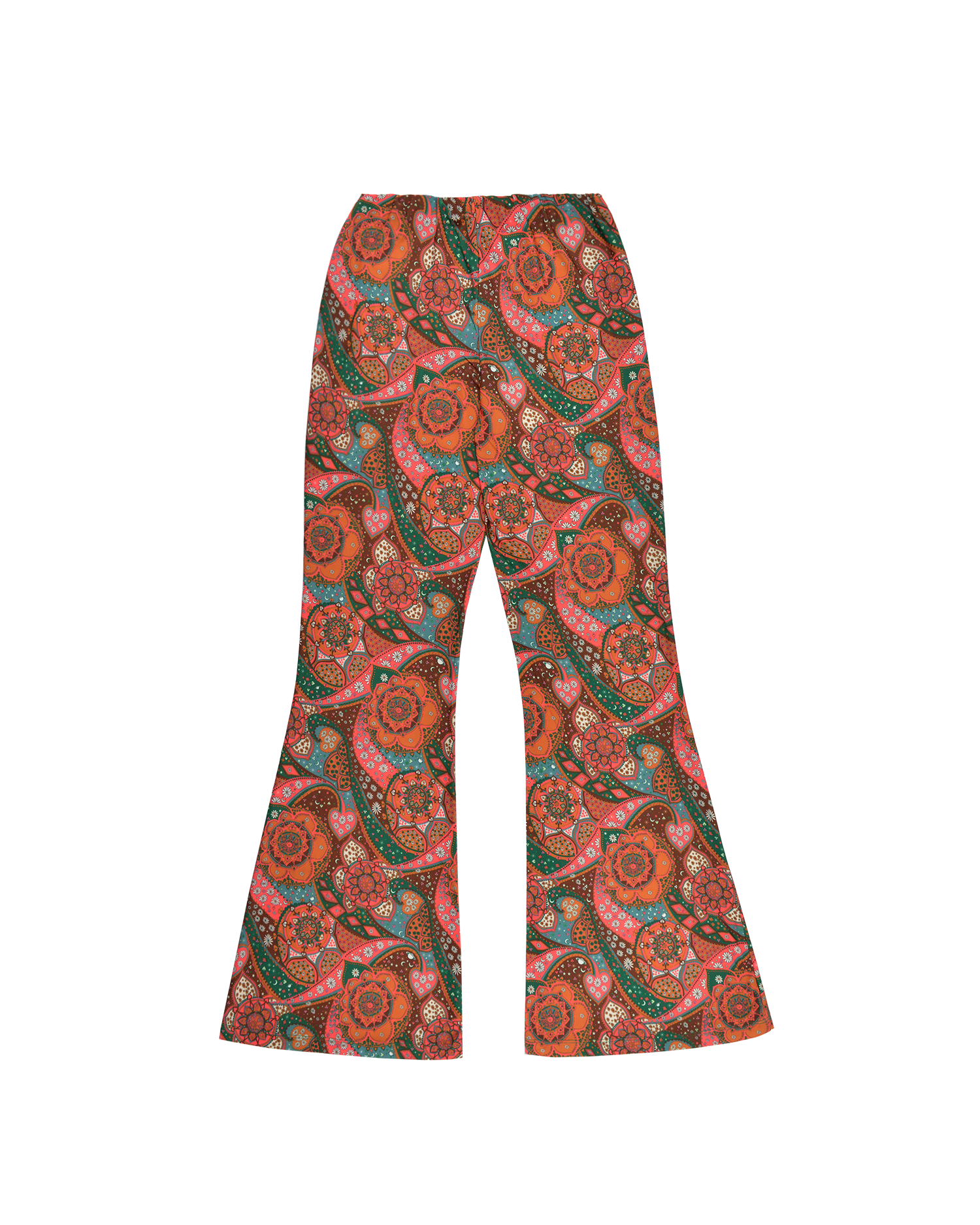 ALICE PANTS - WONDERLAND ORANGE PRINT