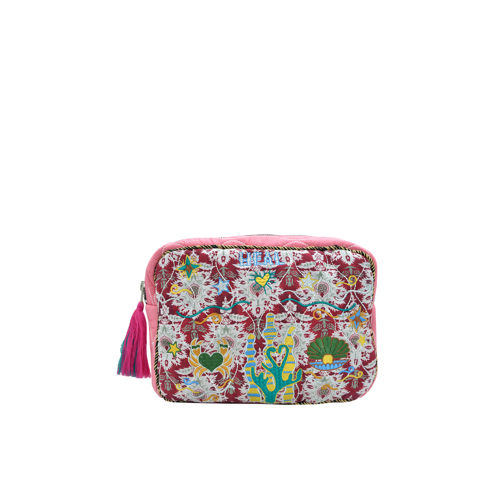 OLGA BIG POUCH - PINK