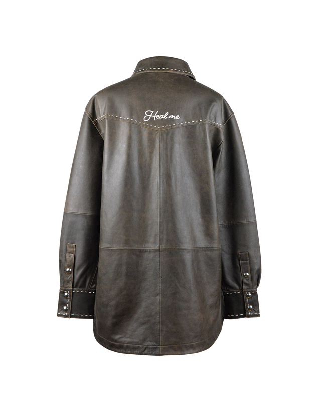 GAUCHO JACKET - VINTAGE BROWN