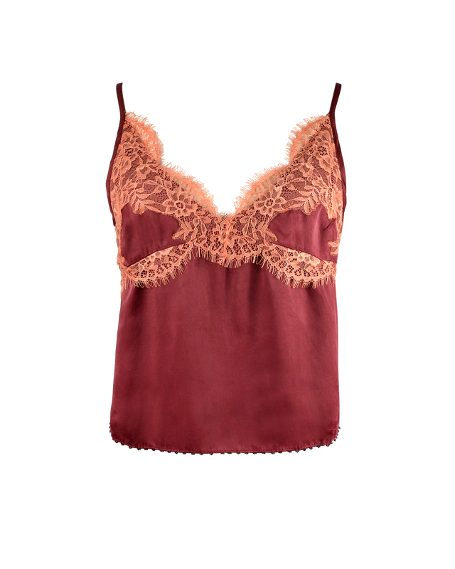 SNOW TOP - BURGUNDY