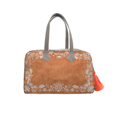 DUSTY SUEDE BAG