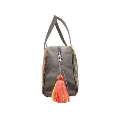 DUSTY SUEDE BAG