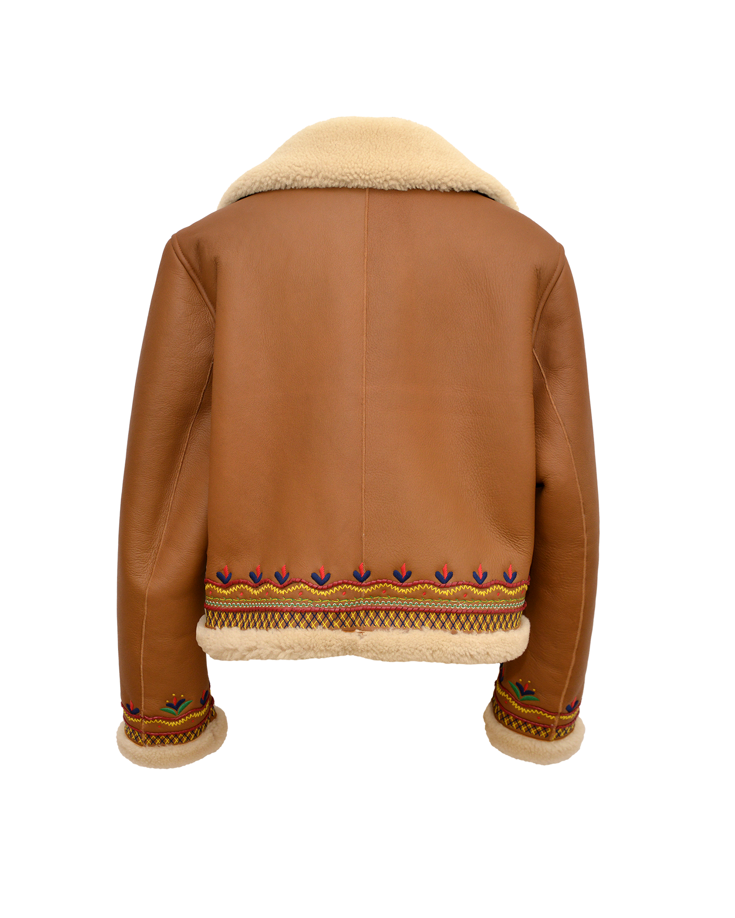 MAVERICK SHORT JACKET - CAMEL