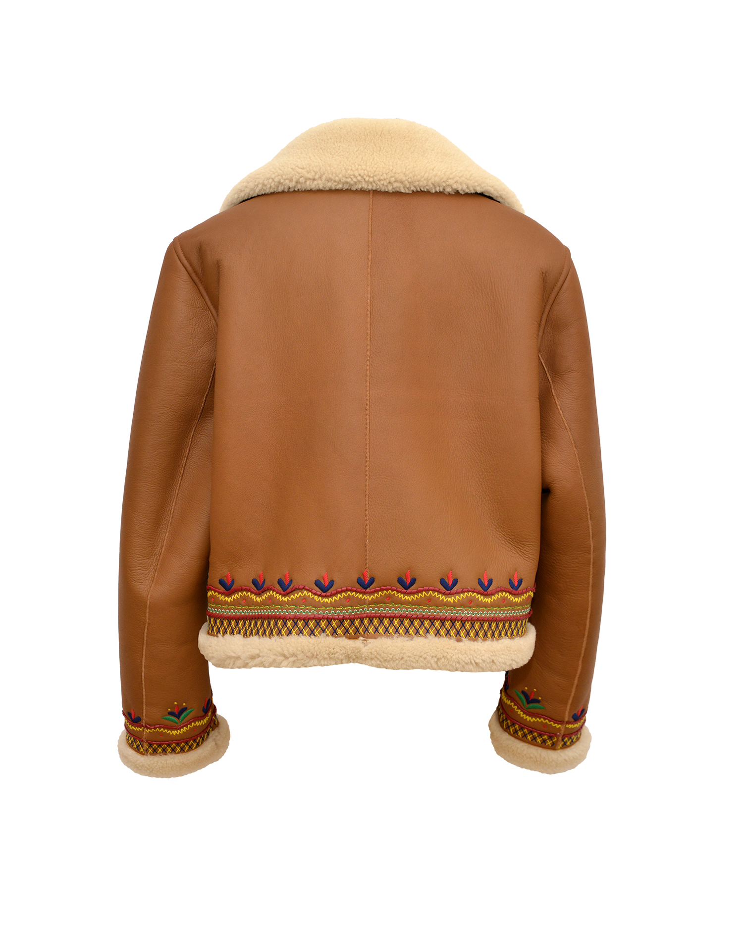 MAVERICK SHORT JACKET - CAMEL