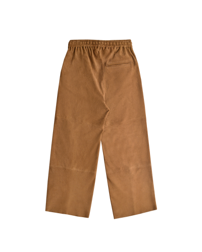 POST PANTS - BROWN