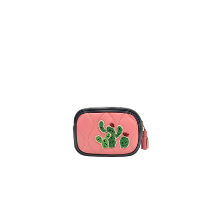 SIROCCO POUCH - DARK RED / PINK