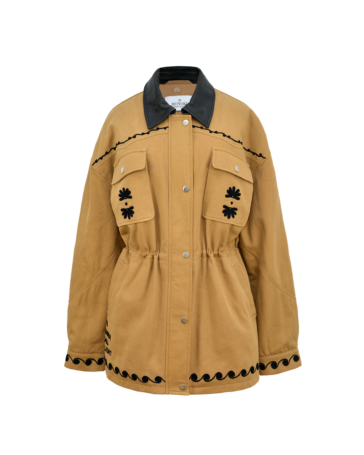 DUTTON COTTON JACKET - CAMEL