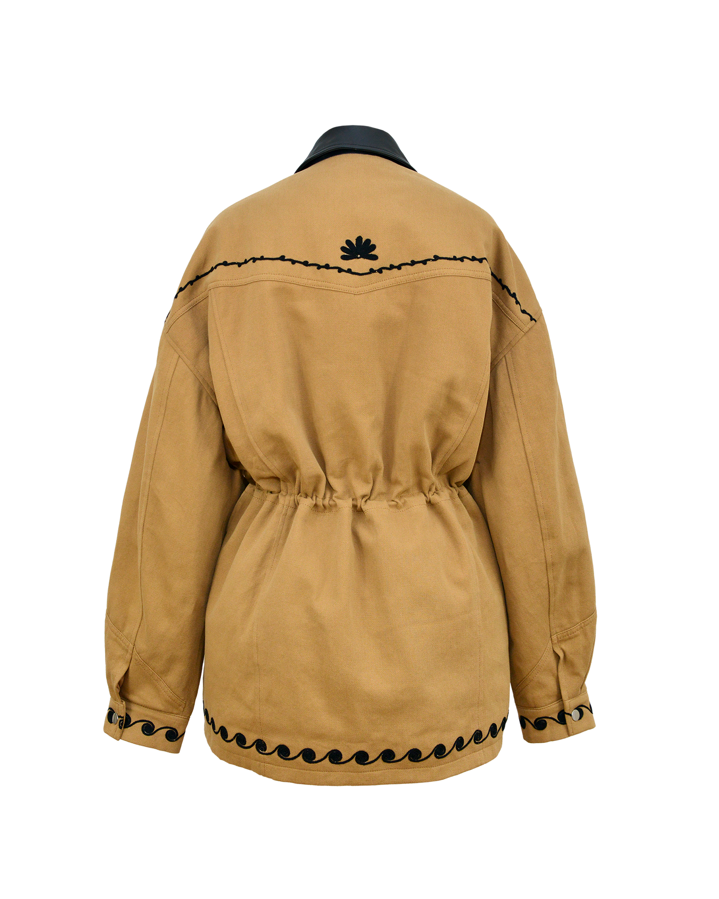 DUTTON COTTON JACKET - CAMEL