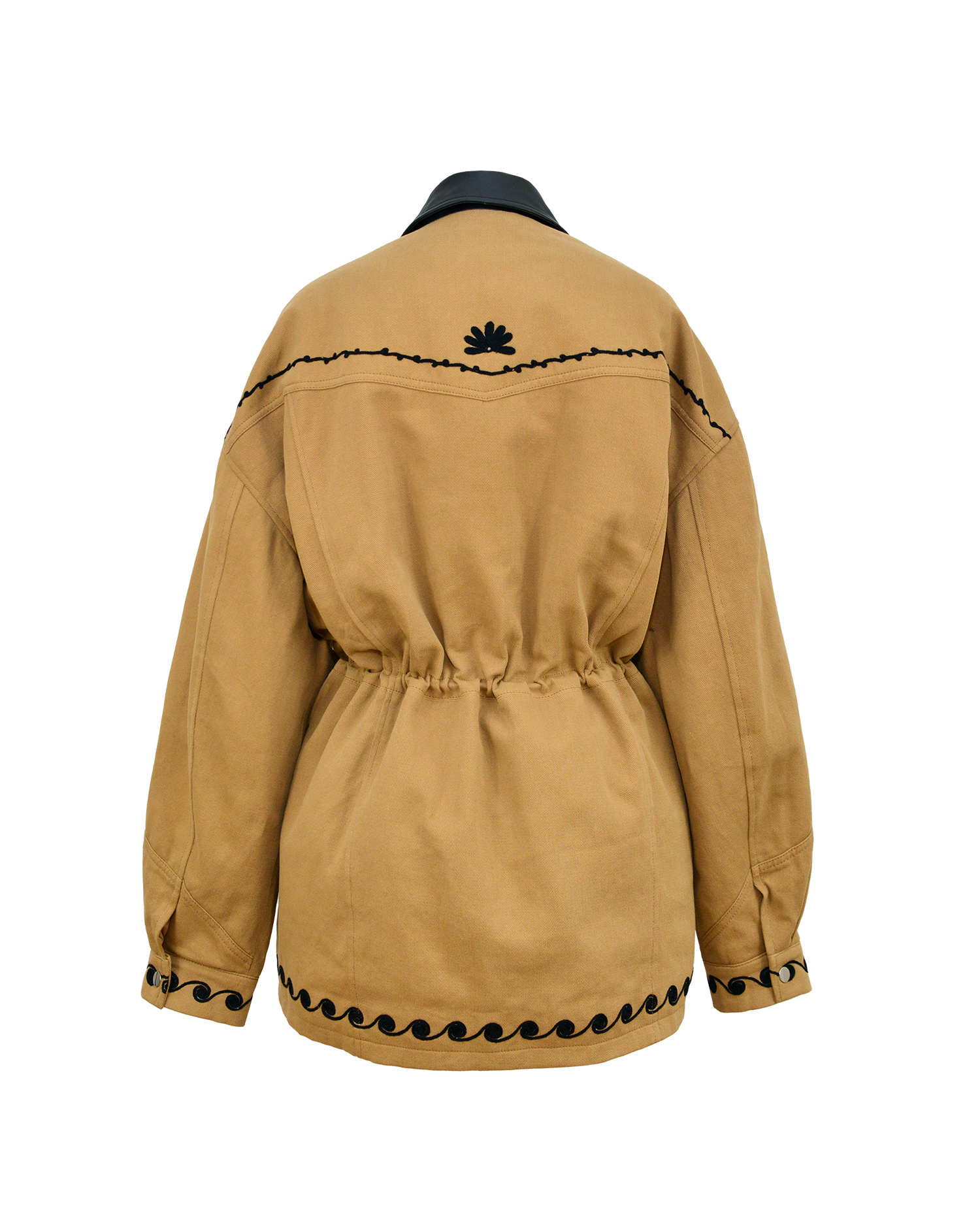 DUTTON COTTON JACKET - CAMEL