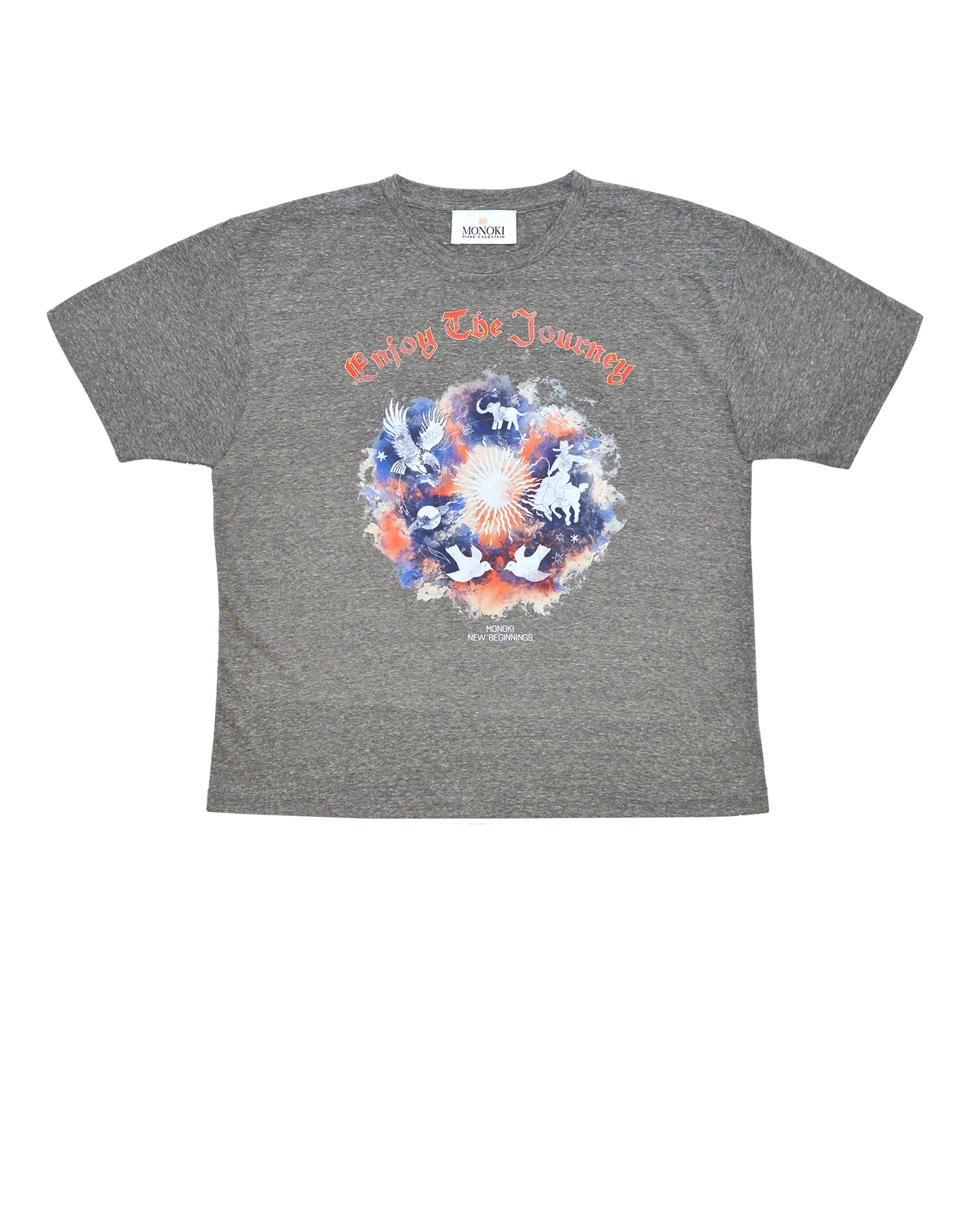 JOURNEY TEE - GREY