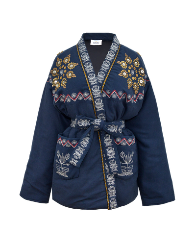 RUSH KIMONO - NAVY
