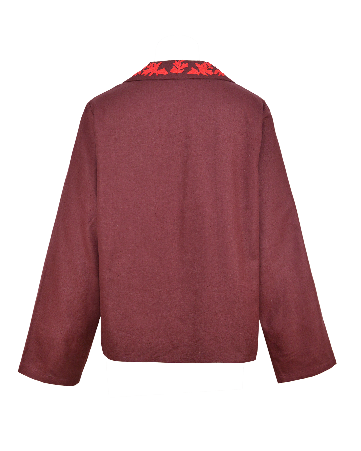 MACHA SHIRT - BURGUNDY