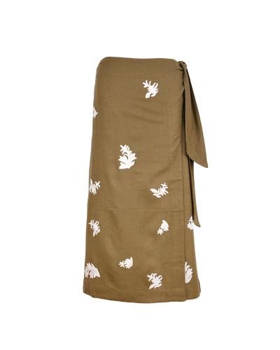 MACHA SKIRT - KHAKI