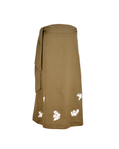MACHA SKIRT - KHAKI