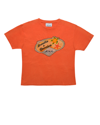 ⁠⁠BREATHE TEE – ORANGE