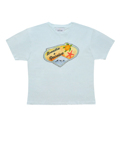 ⁠⁠BREATHE TEE – LIGHT BLUE