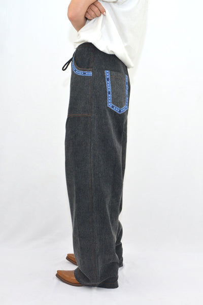 TULUM PANTS - DARK GREY