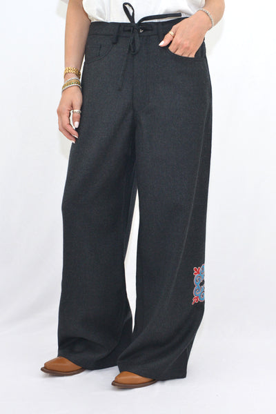 FARWEST PANTS - DARK GREY