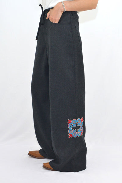 FARWEST PANTS - DARK GREY