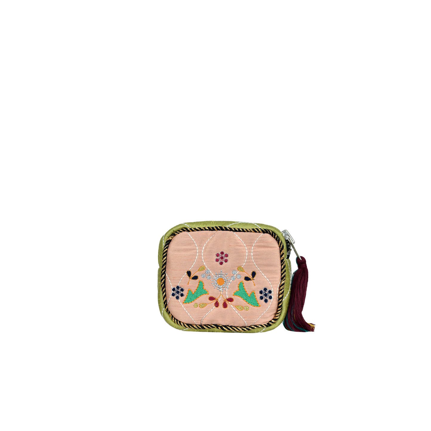SQUARE POUCH - LIGHT PINK
