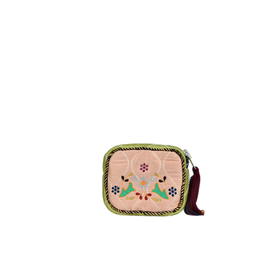 SQUARE POUCH - LIGHT PINK