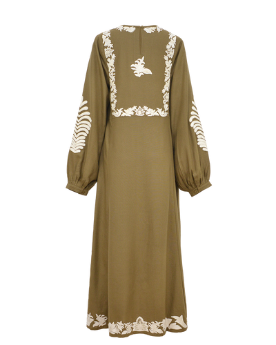 MACHA DRESS - KHAKI