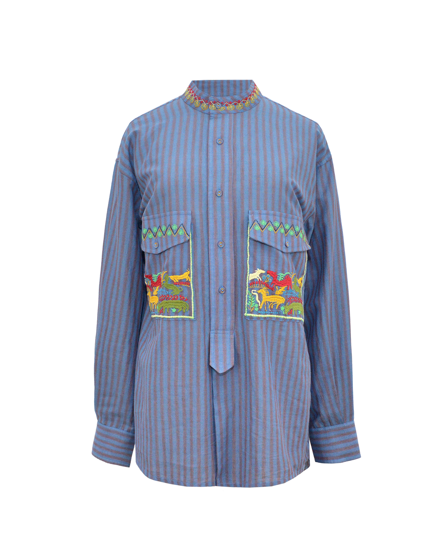 EMPOWER SHIRT  - BLUE STRIPES