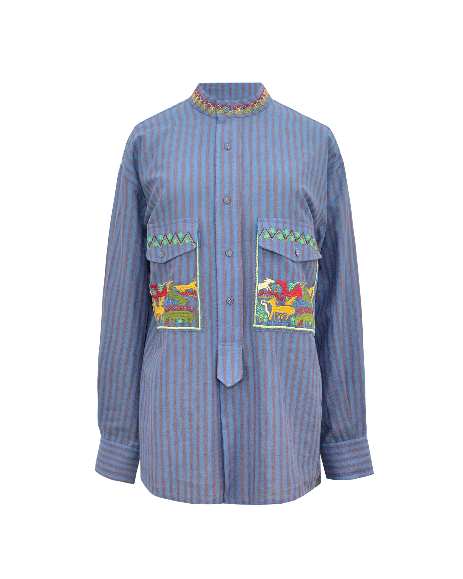 EMPOWER SHIRT  - BLUE STRIPES