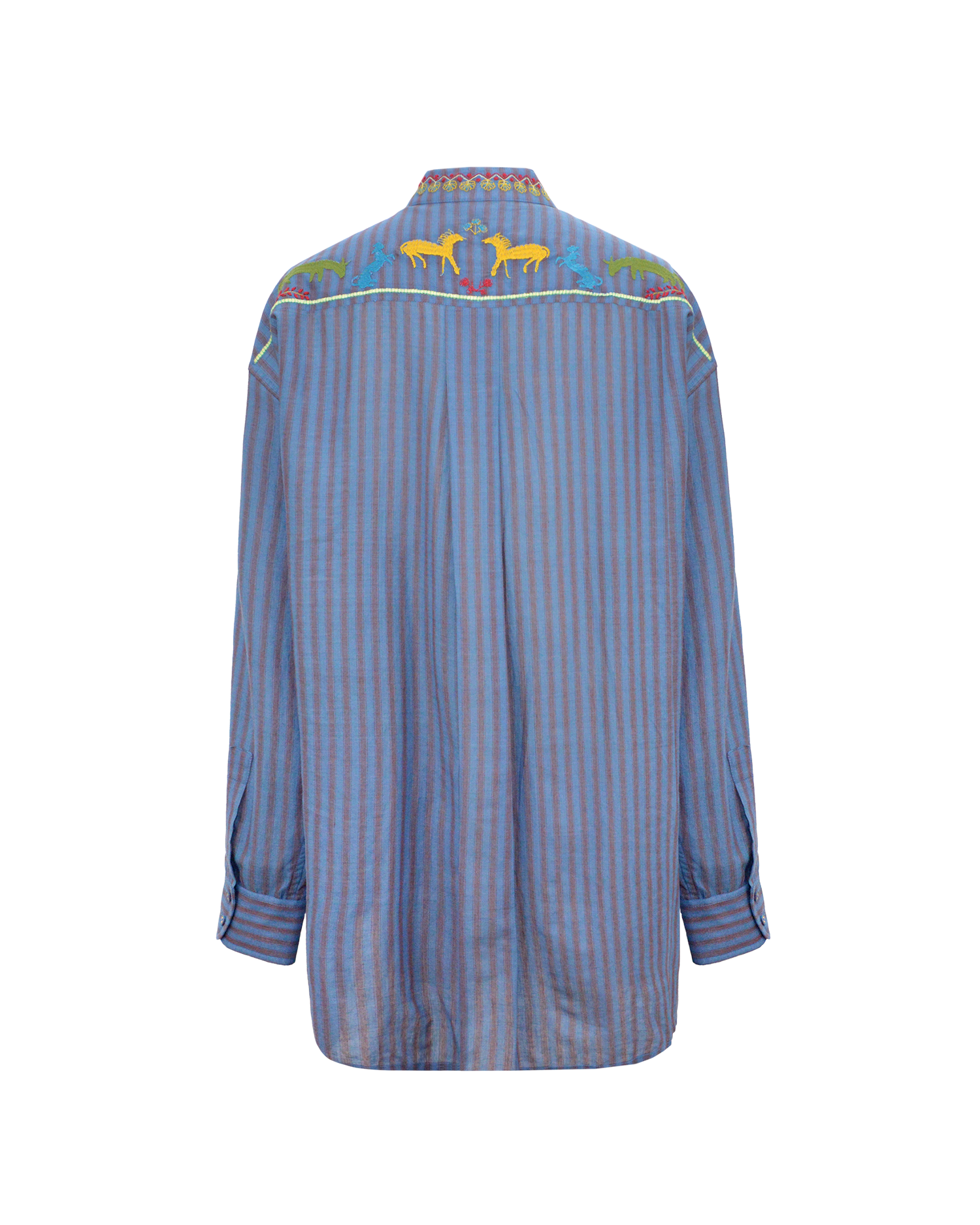 EMPOWER SHIRT  - BLUE STRIPES