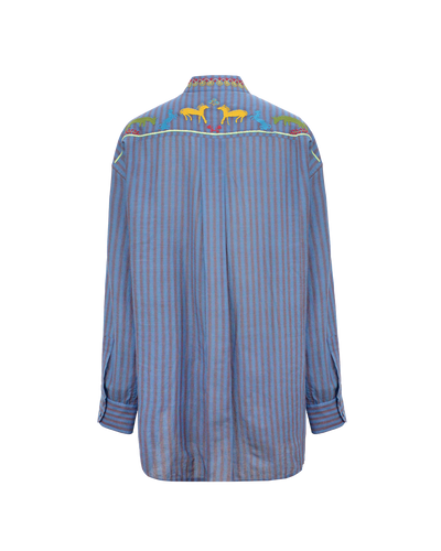 EMPOWER SHIRT  - BLUE STRIPES