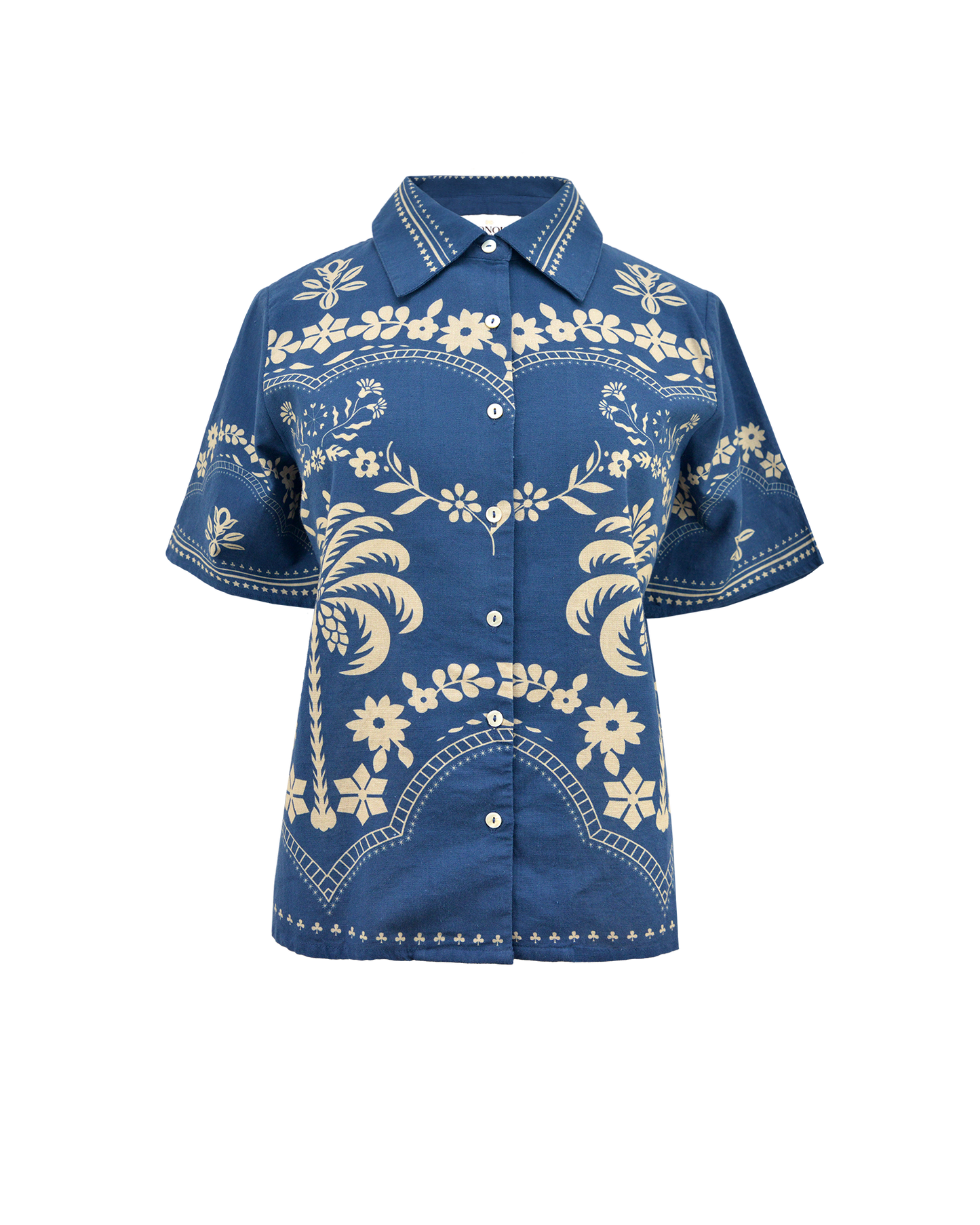 PARROT SHIRT - NAVY