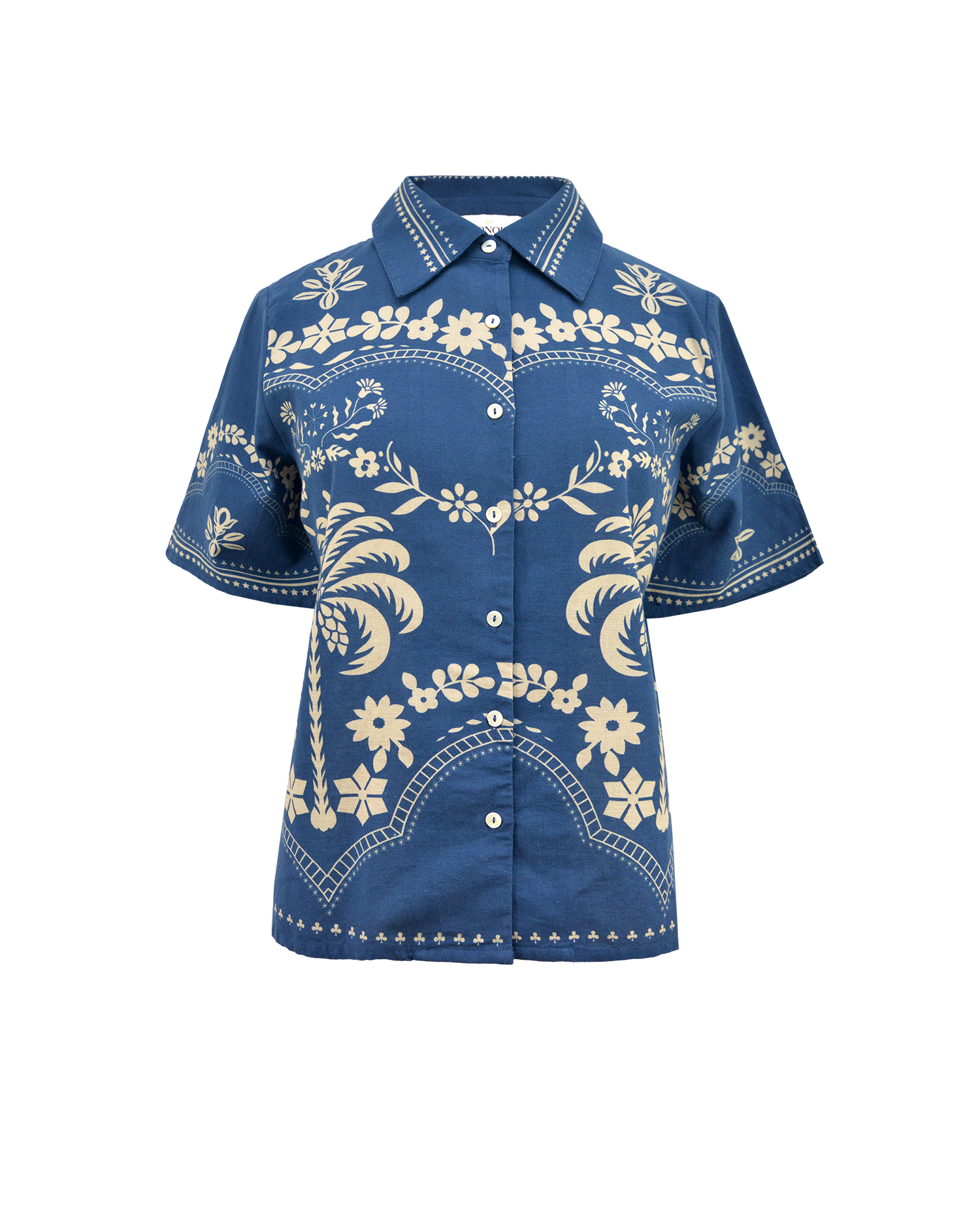 PARROT SHIRT - NAVY