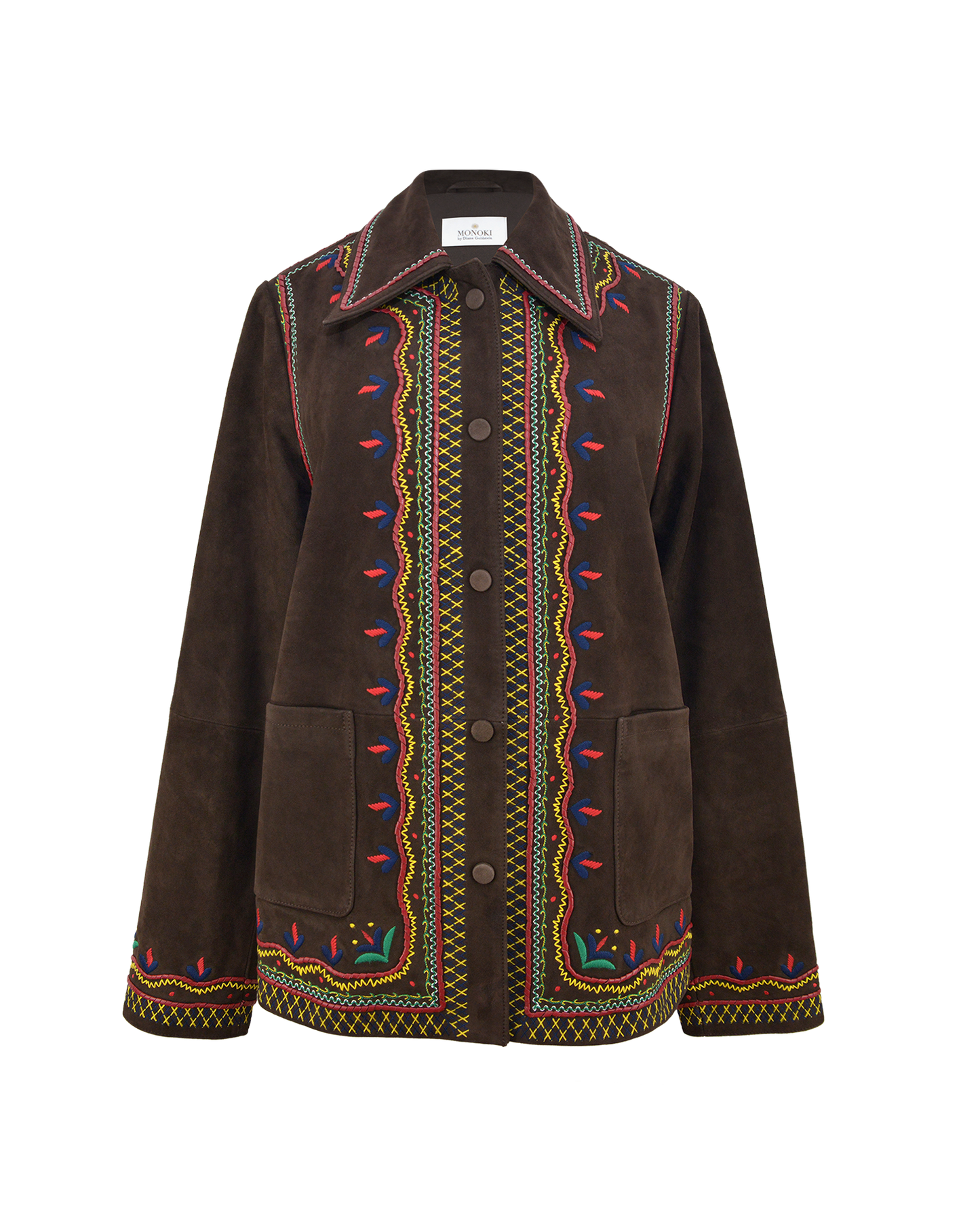 VOLGA JACKET - BROWN