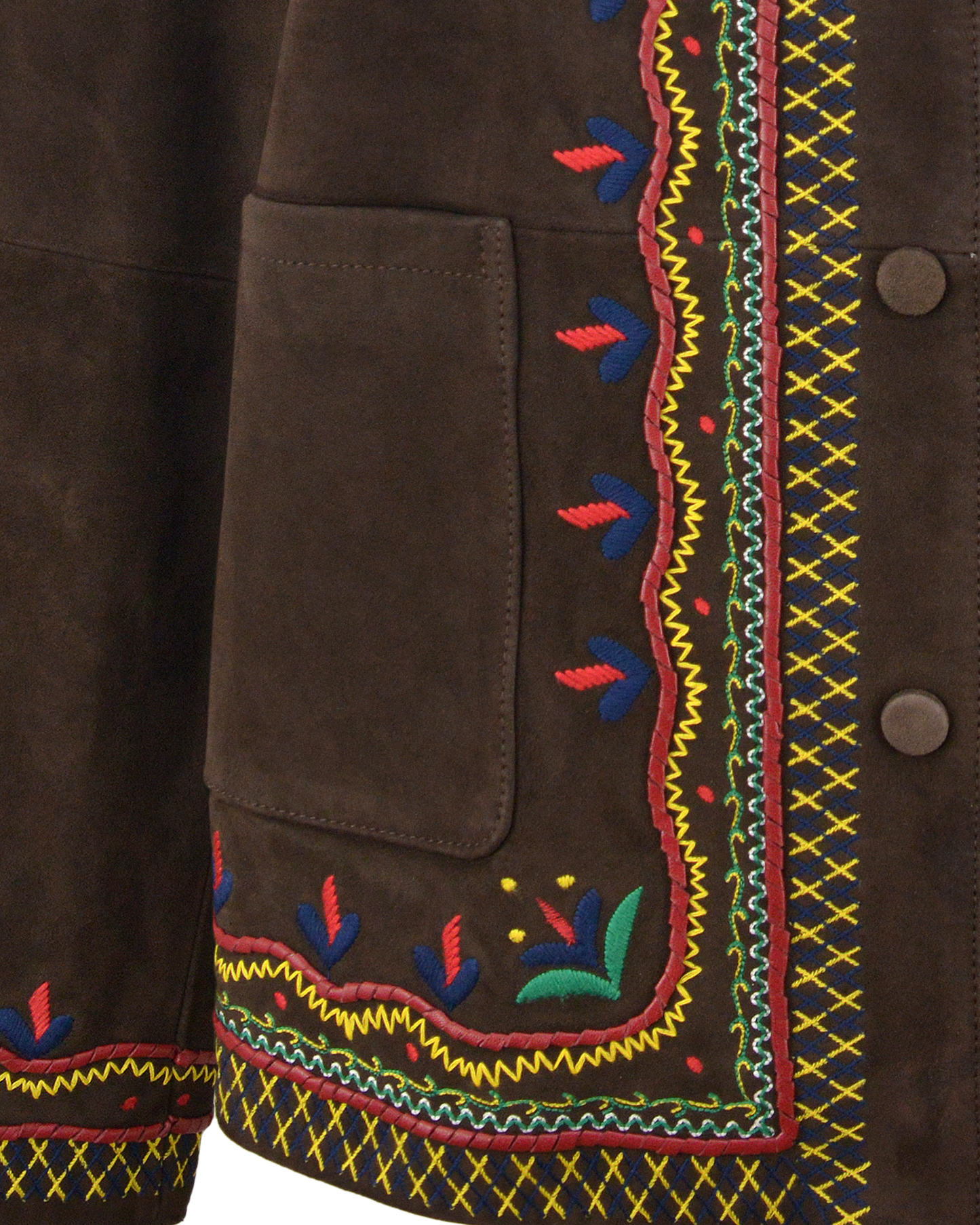 VOLGA JACKET - BROWN
