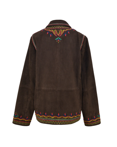 VOLGA JACKET - BROWN