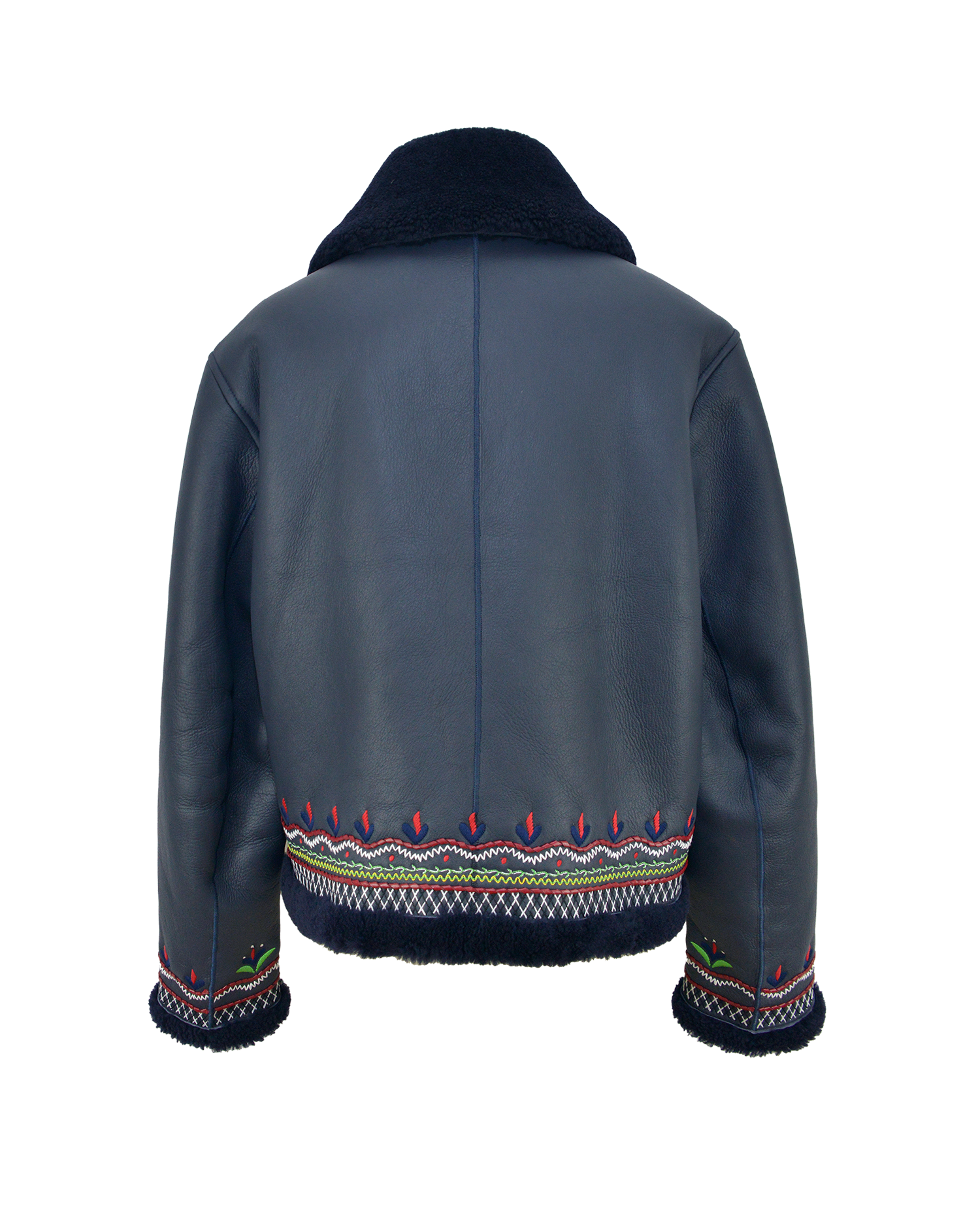 MAVERICK SHORT JACKET - NAVY