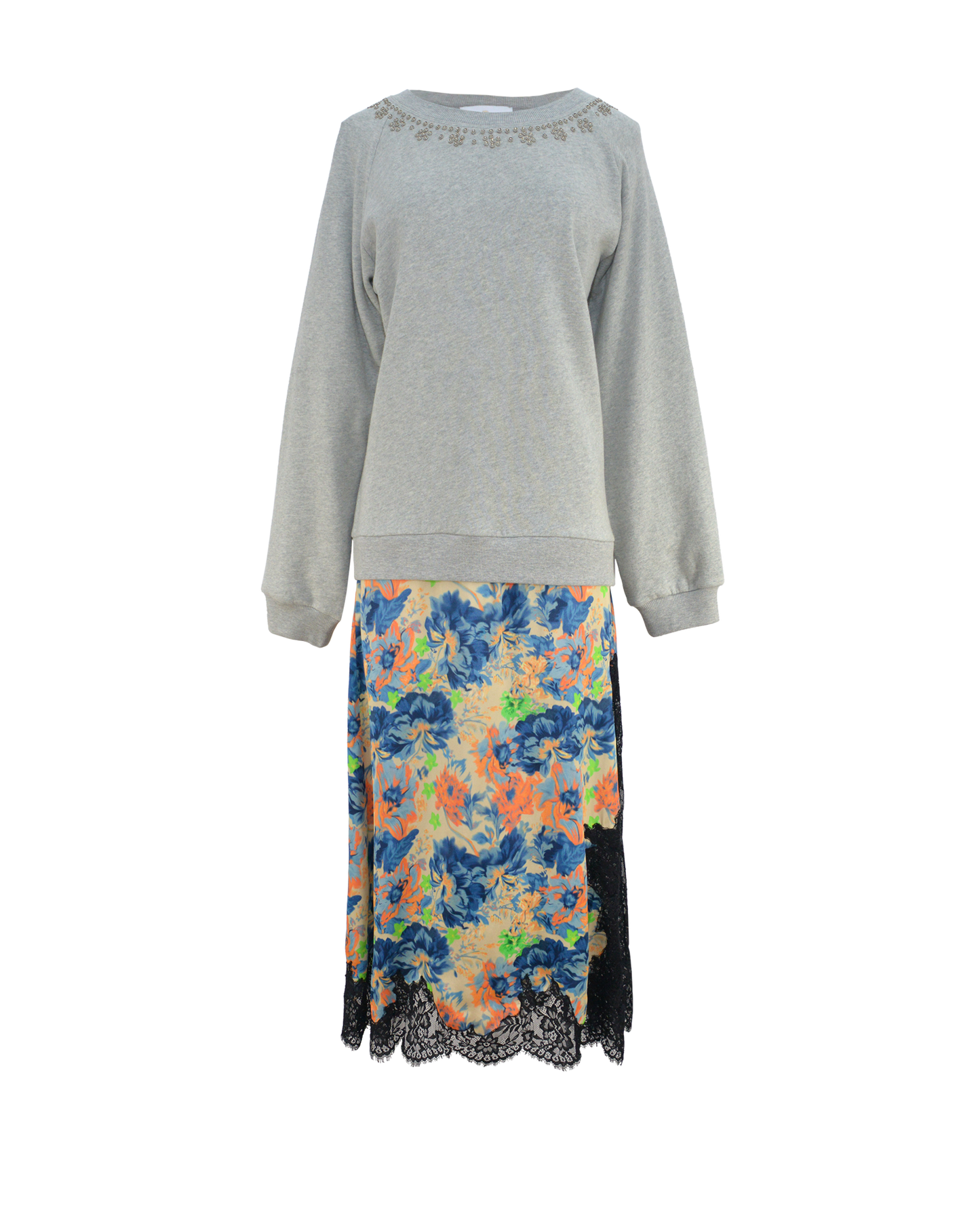 SNAP DRESS - GAUGUIN PRINT