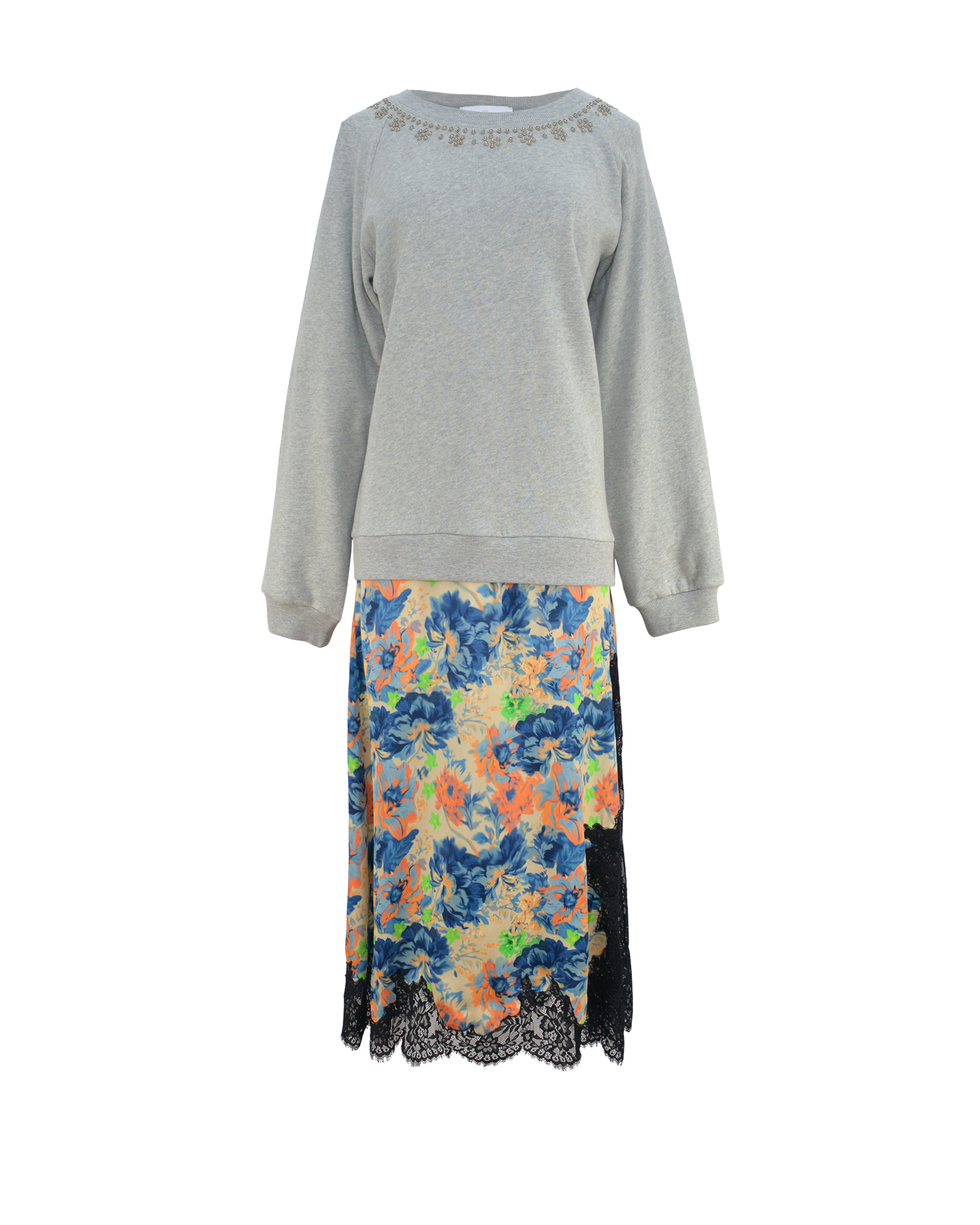 SNAP DRESS - GAUGUIN PRINT