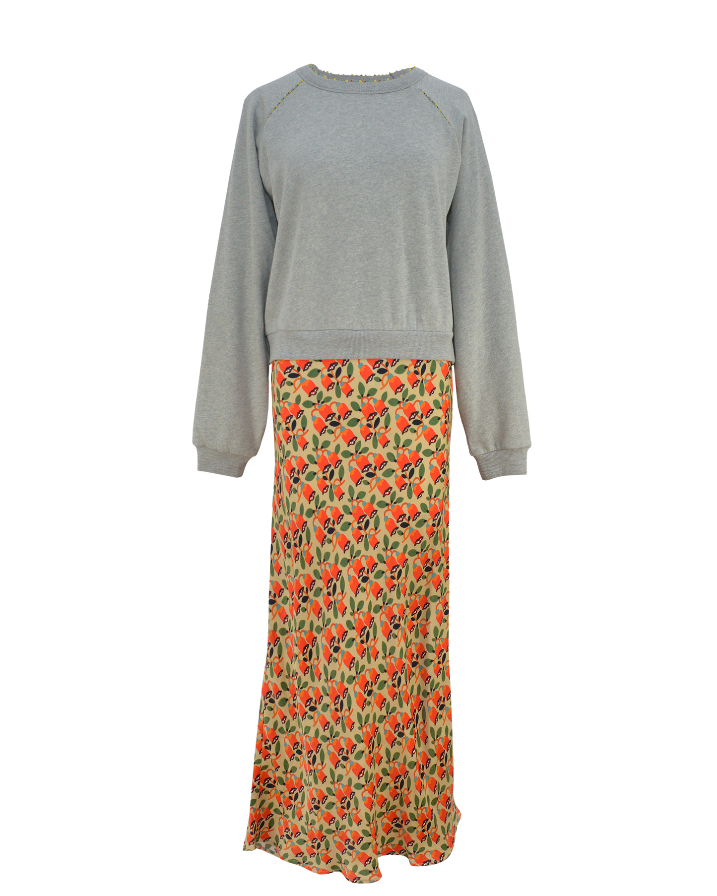 WINTER LIV DRESS - TULIP ORANGE