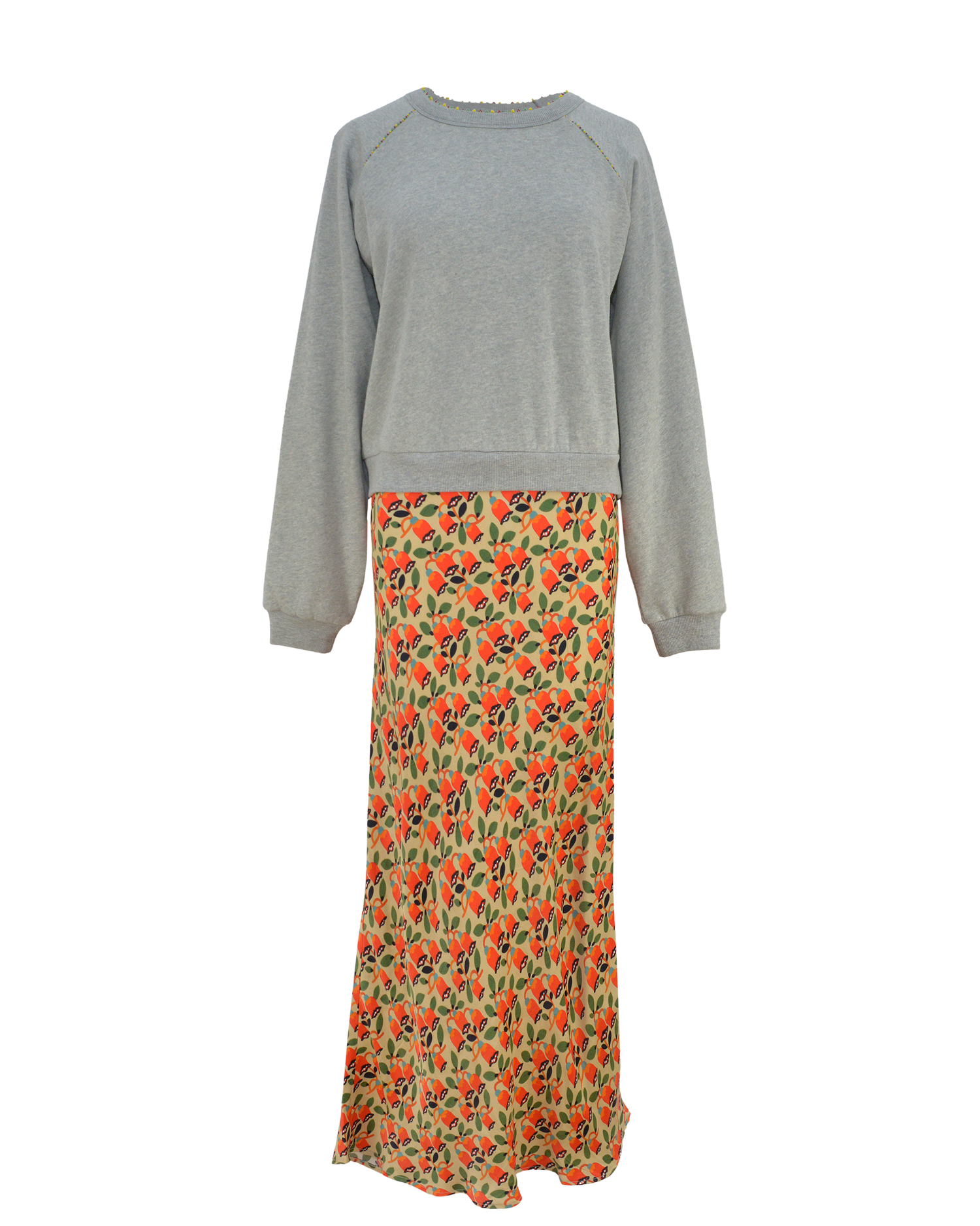 WINTER LIV DRESS - TULIP ORANGE