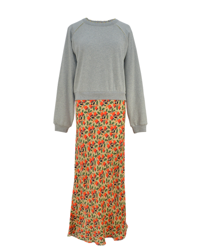 WINTER LIV DRESS - TULIP ORANGE