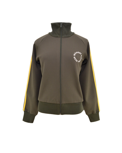 TRACK JACKET - OLIVE GREEN
