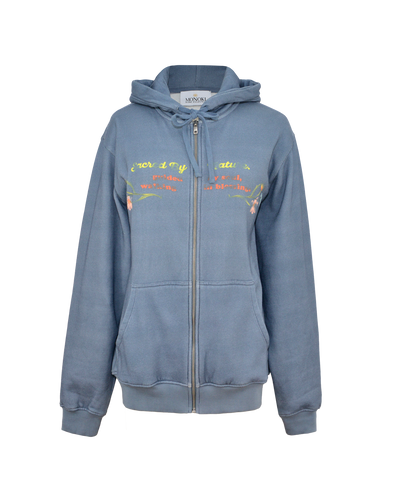 ETERNAL BLOOM HOODIE - BLUE