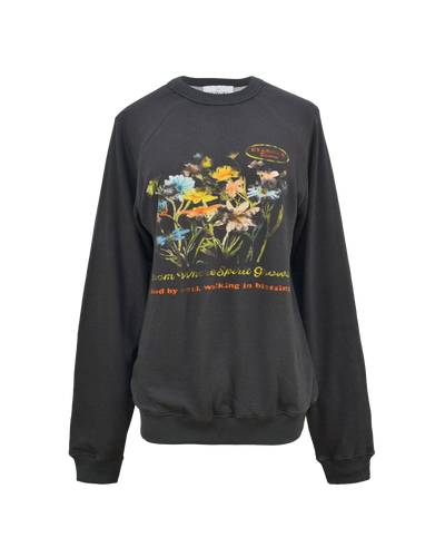ETERNAL BLOOM SWEATSHIRT - DARK GREY