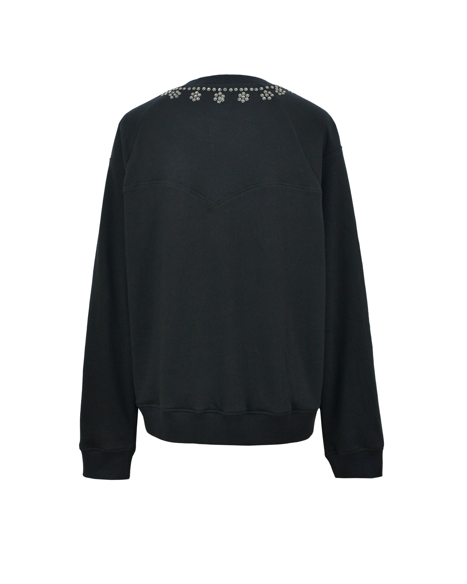 SNAP SWEATSHIRT - DARK GREY