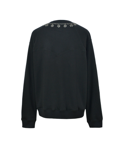 SNAP SWEATSHIRT - DARK GREY