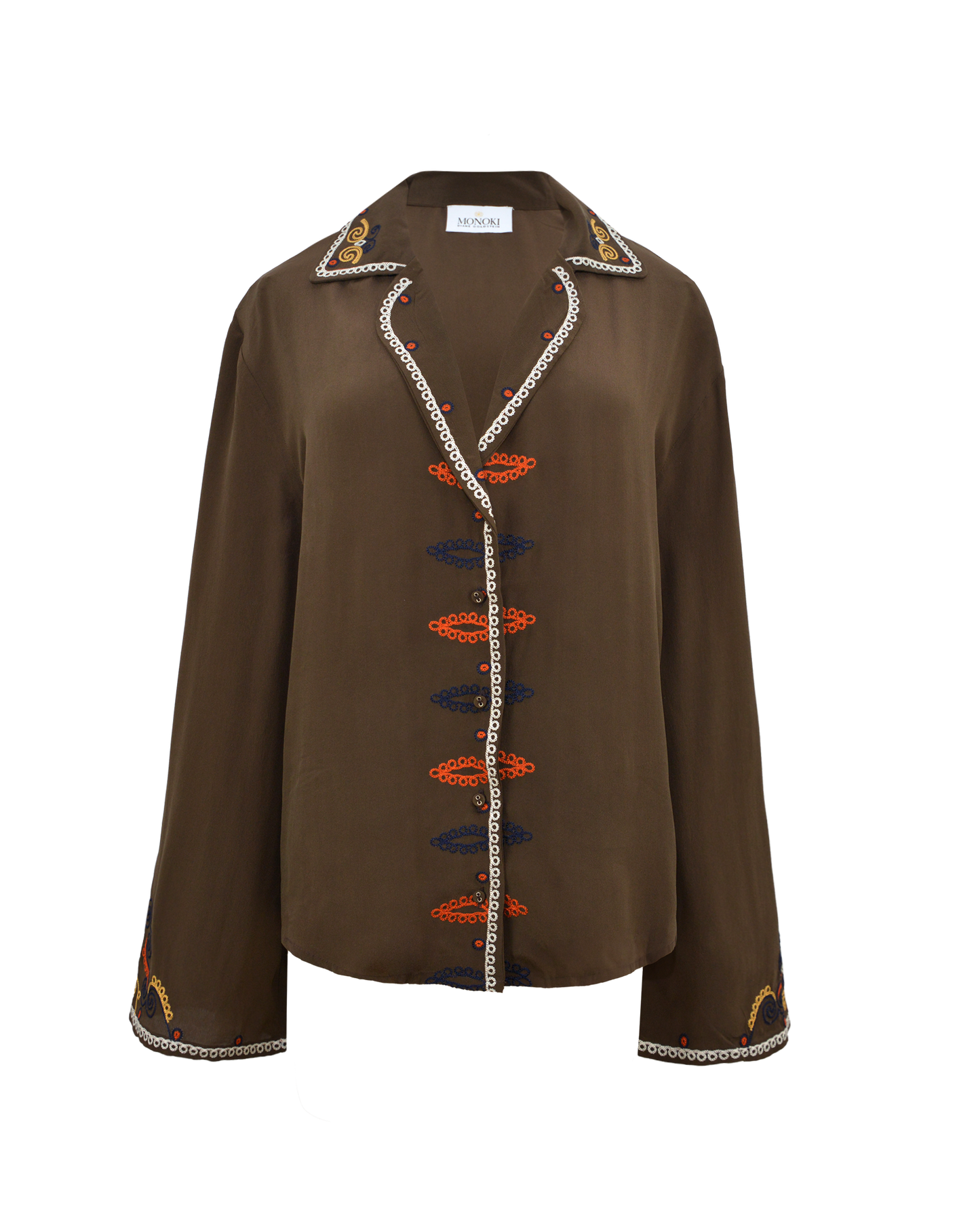 SUZANNE SHIRT - BROWN