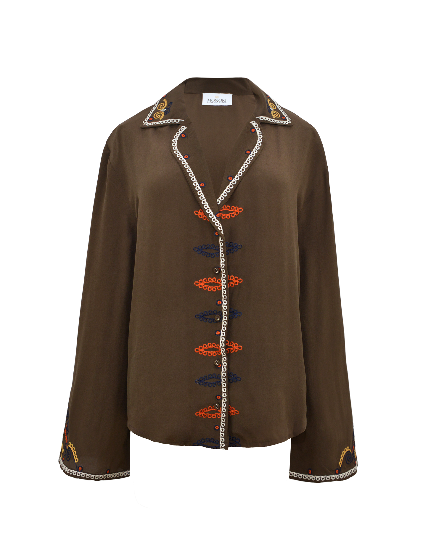 SUZANNE SHIRT - BROWN