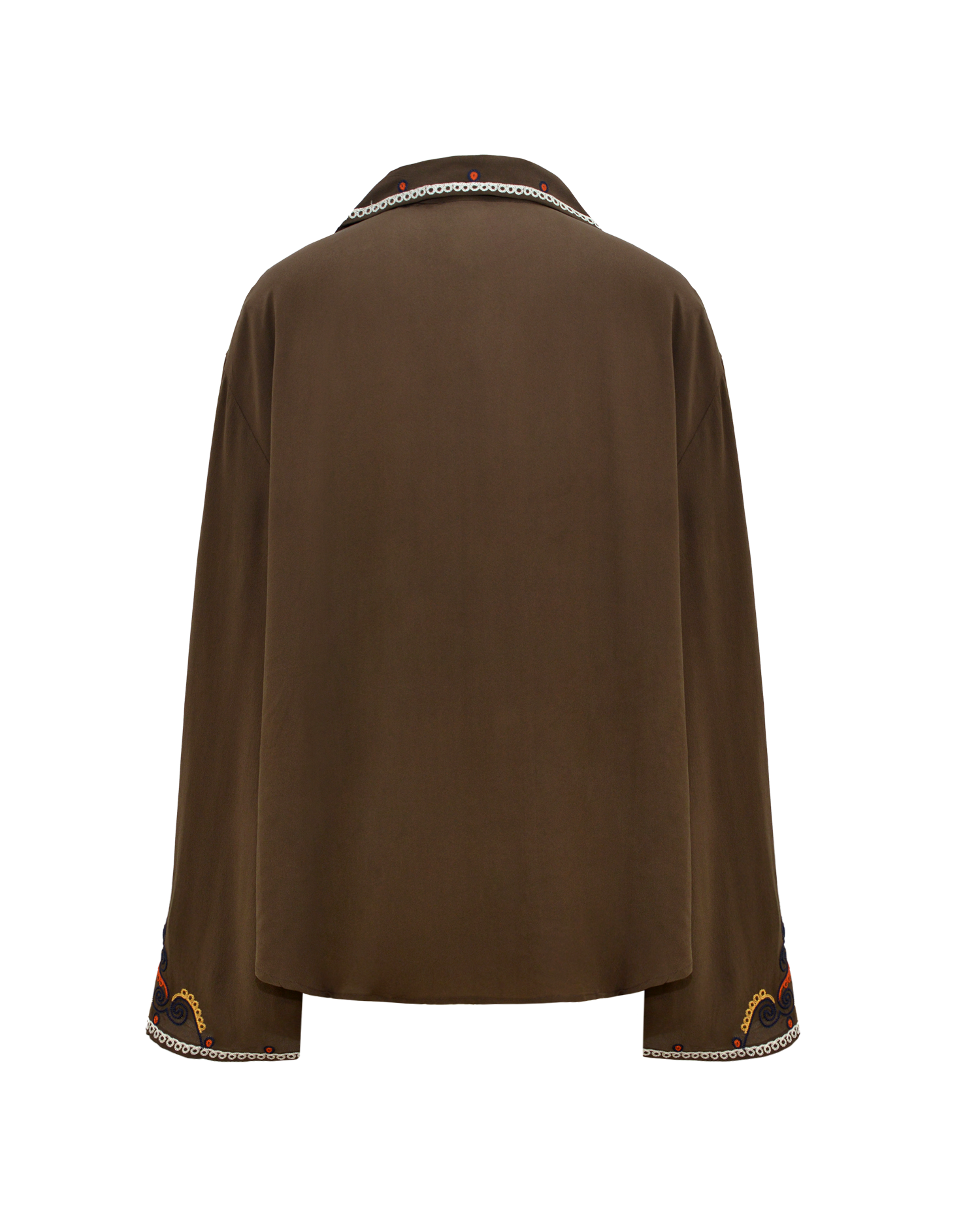 SUZANNE SHIRT - BROWN